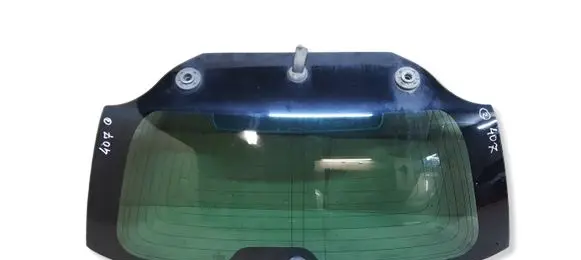 Peugeot 407 Opening tailgate glass 