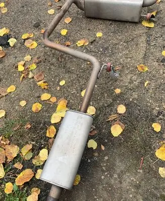 Volkswagen Touran III Muffler/silencer 