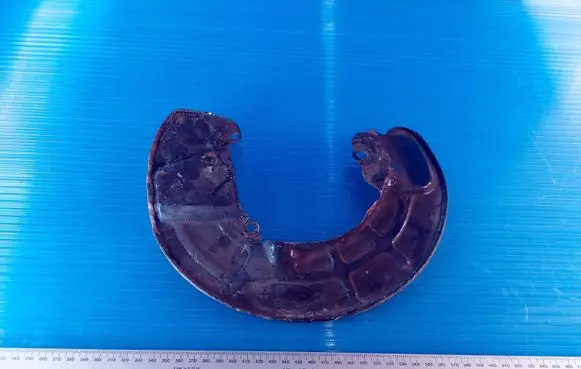 Volvo V70 Front brake disc dust cover plate 9140389