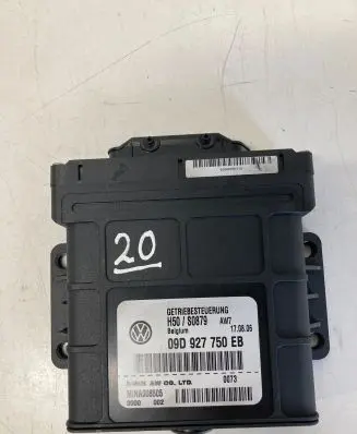 Volkswagen Touareg I Gearbox control unit/module 09D927750EB