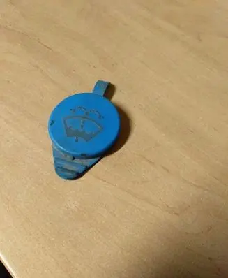 Audi A6 S6 C4 4A Window washer liquid tank fill tube 113955455