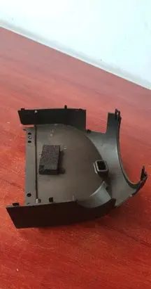 Steering wheel column trim