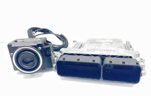 Mercedes-Benz CLK A209 C209 Engine ECU kit and lock set A6461509777 A2095453308
