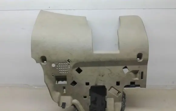 Steering wheel column trim