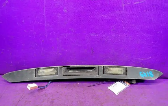 Fiat Panda 141 Trunk door license plate light bar 