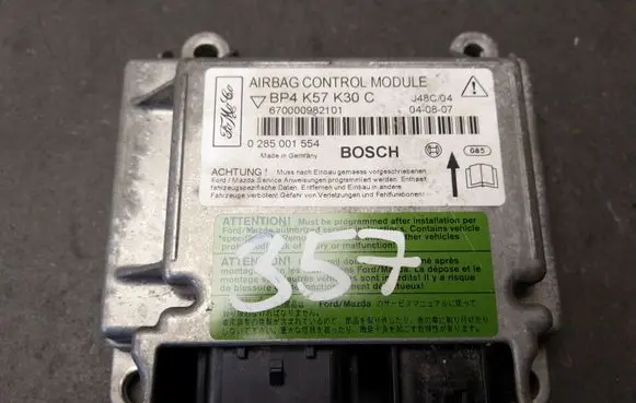 Mazda 2 Airbag control unit/module 0285001554 BP4K57K30C
