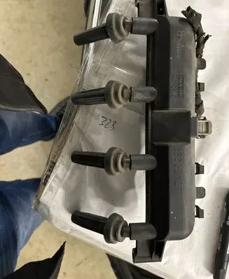 Peugeot 206 High voltage ignition coil BBC22NDT