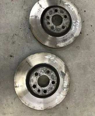 Peugeot 807 Front brake disc