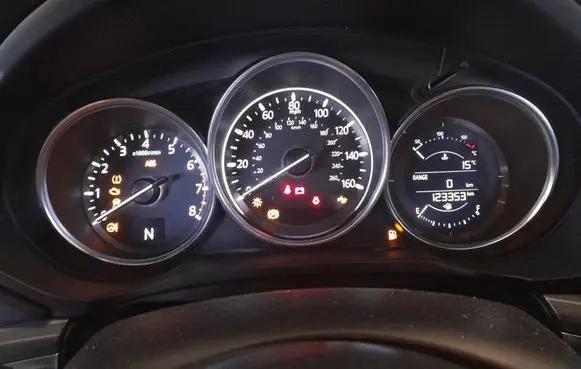 Mazda CX-5 Speedometer (instrument cluster) SHKB8CB