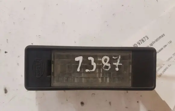 Citroen C4 I Picasso Number plate light 9635678580