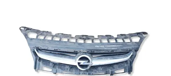 Opel Astra J Front bumper upper radiator grill 13368851