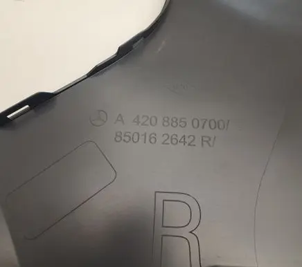 Mercedes-Benz Citan II W420 Rear bumper corner part panel trim A4208750700