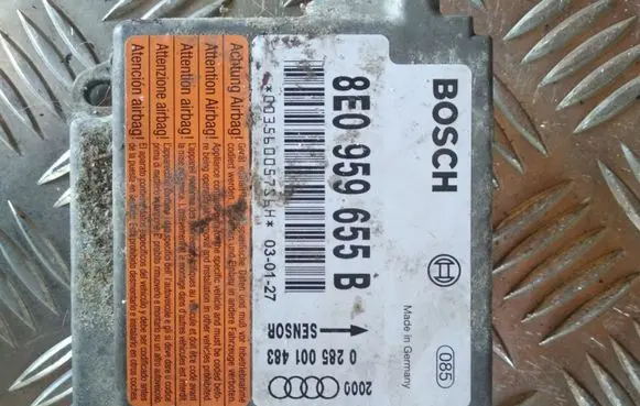 Audi A4 S4 B6 8E 8H Airbag control unit/module 8E0959655B 0285001483 003560057S6H