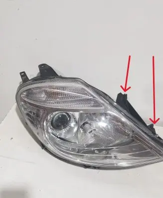 Citroen C8 Headlight/headlamp 89006372