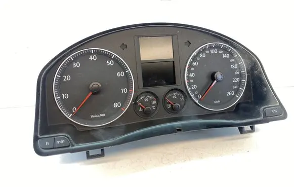 Volkswagen Golf V Speedometer (instrument cluster) 1K0920850K VWZ7Z0D9657485 V35561