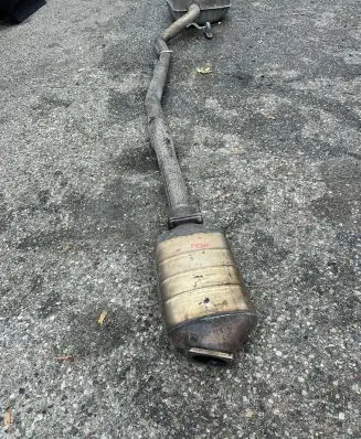 BMW 7 E65 E66 Muffler/silencer 7796619 2058655005