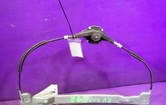 Mitsubishi Colt Rear door window regulator with motor