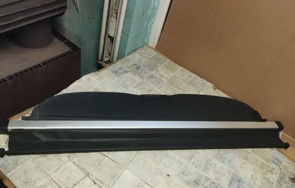 Parcel shelf load cover