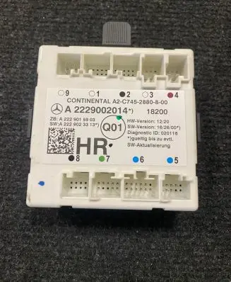 Mercedes-Benz C W205 Door control unit/module A2229002014