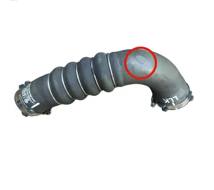 Audi A6 S6 C6 4F Intercooler hose/pipe 4F0145738F
