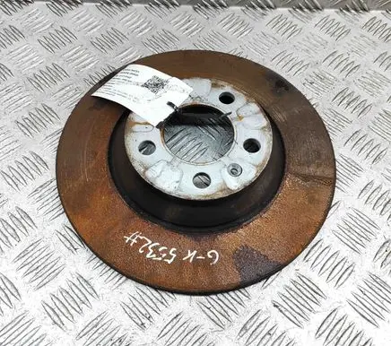 Volkswagen Polo VI Rear brake disc 2Q0615601G