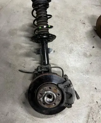 Renault Megane IV Front shock absorber with coil spring 543025418R 543206968R