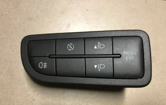 Fiat Punto (199) Headlight level height control switch 735367269