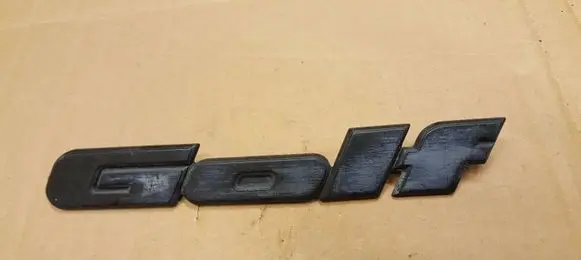 Volkswagen Golf II Rear loading door model letters 191853687J