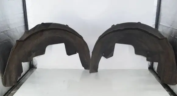 BMW 5 GT F07 Rear arch fender liner splash guards 7193503 7193504 51717193503
