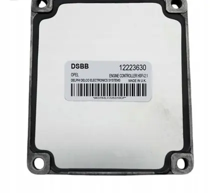 Opel Zafira A Engine control unit/module 12223630 DSBB