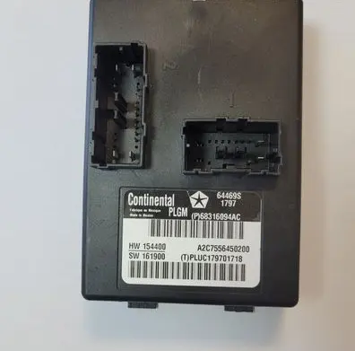 Chrysler Pacifica Tailgate/trunk control unit/module 68316094AC