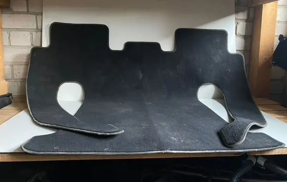 Tesla Model X Rear floor carpet liner 