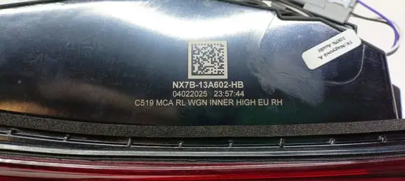 Ford Focus Rear/tail lights NX7B13A602HB