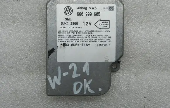Volkswagen Sharan Airbag control unit/module 6Q0909605