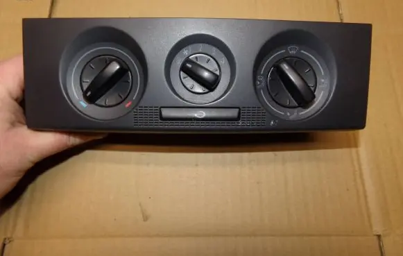 Skoda Fabia Mk1 (6Y) Climate control unit 6Y0819045H