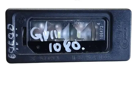 Volkswagen Golf VII Number plate light 3AF943021A
