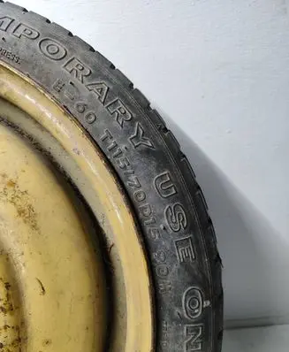 Subaru Forester SF R15 spare wheel 