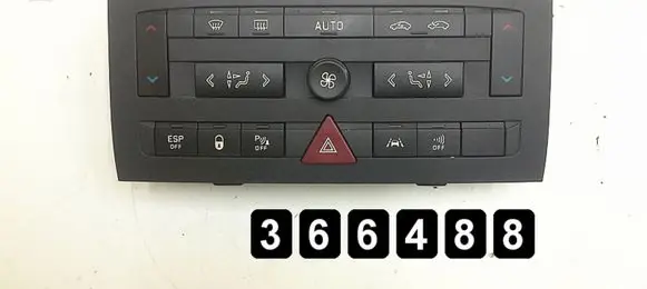 Citroen C6 Climate control unit 96573328ZD02