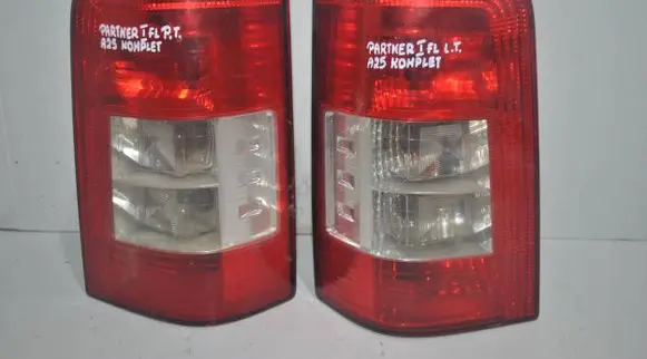 Peugeot Partner Rear/tail lights