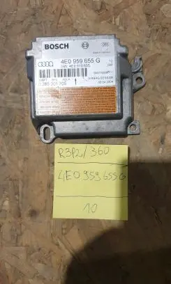 Audi A8 S8 D3 4E Airbag control unit/module 4E0959655G 4E0910655