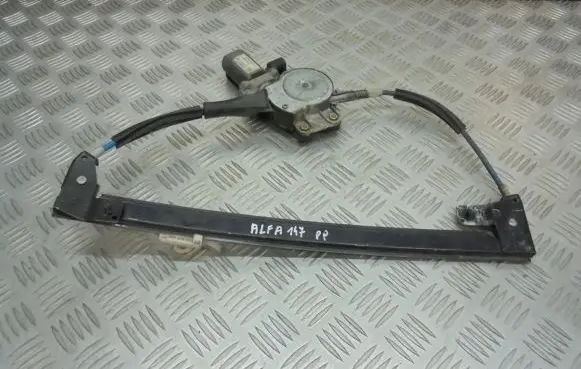 Alfa Romeo 147 Front door window regulator with motor 46751870