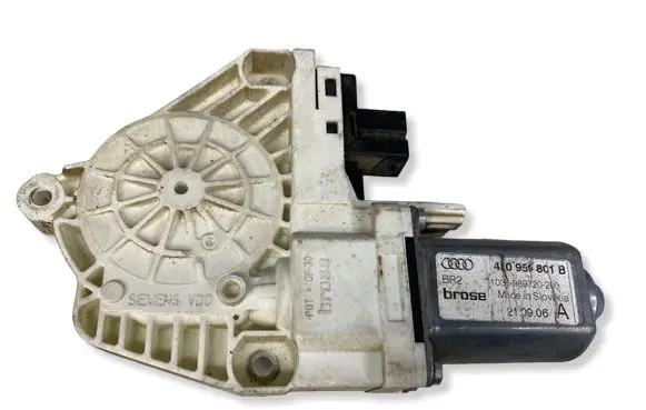 Audi Q7 4L Rear door window regulator motor 4L0959801B 210906 1036989720200