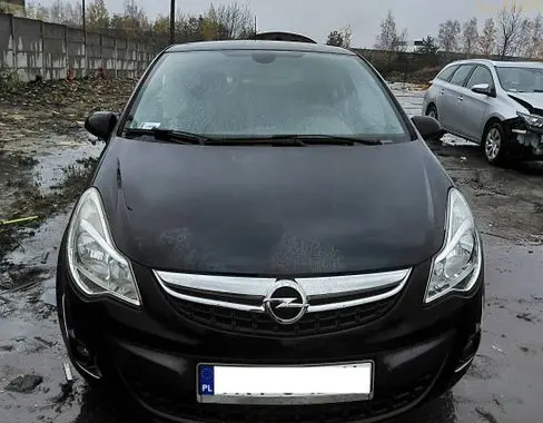 Opel Corsa D Radiator support slam panel