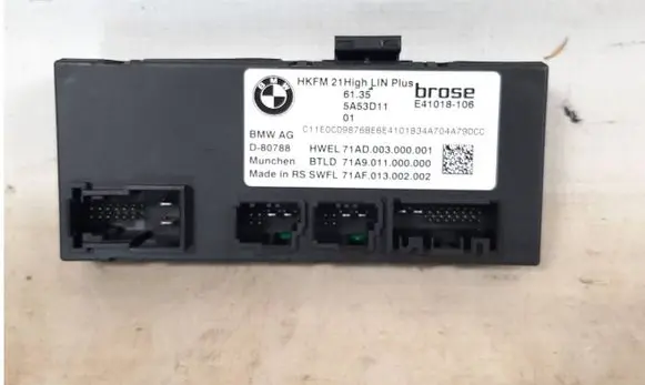 BMW X7 G07 Tailgate/trunk control unit/module 5A53D11 61355A53D11