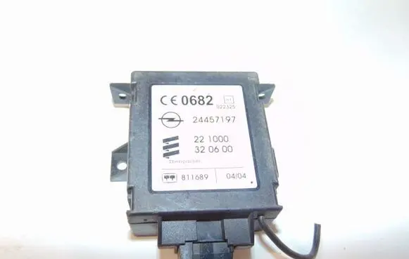 Opel Vectra C Auxiliary heating control unit/module 24457197