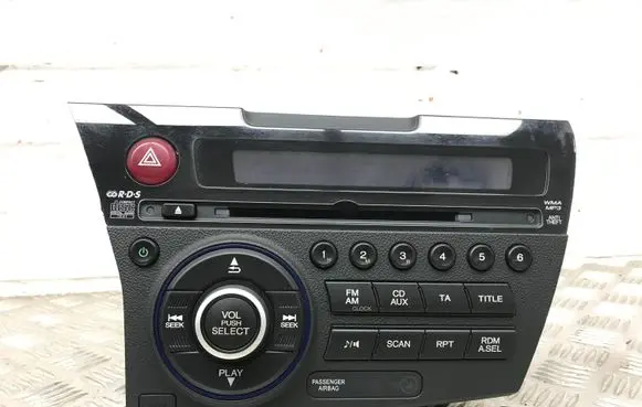 Honda CR-Z Radio/CD/DVD/GPS head unit 39100SZTG01 PH3243H