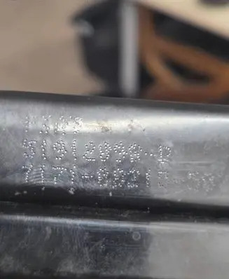 Fiat Doblo Sliding door bottom rail 51912898
