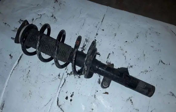 Ford Transit Custom Front shock absorber with coil spring FK2118045AA