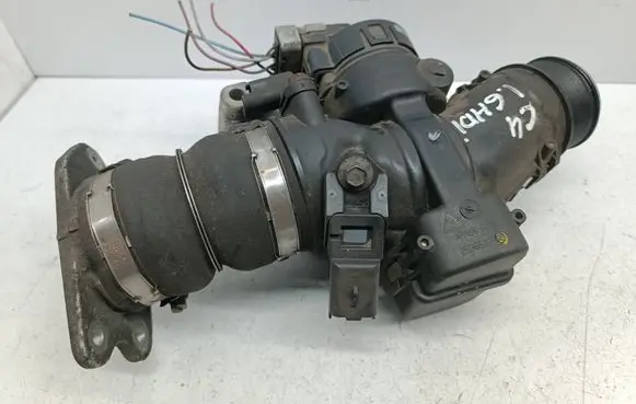 Citroen C4 I Throttle valve 9660030480 25365285 25365221