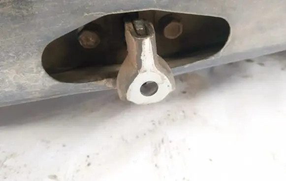 Toyota Aygo AB10 Rear door check strap stopper